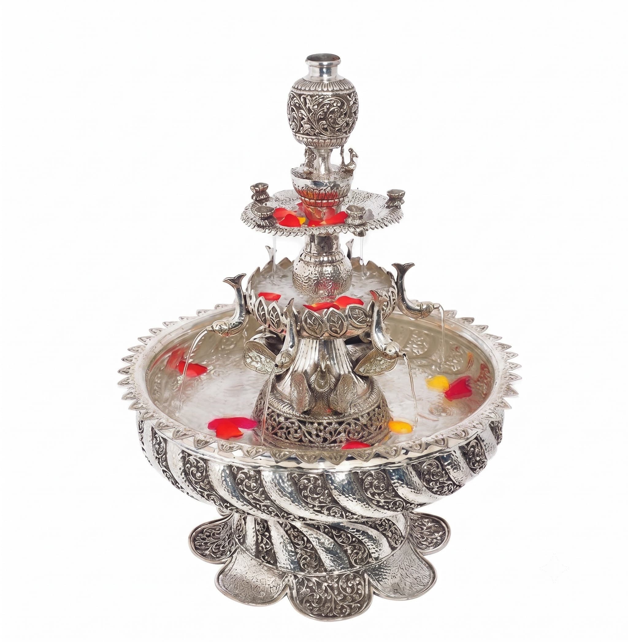 Tiered Lotus Fountain
