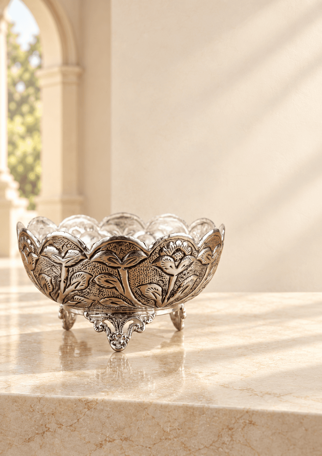 Scalloped Bowl