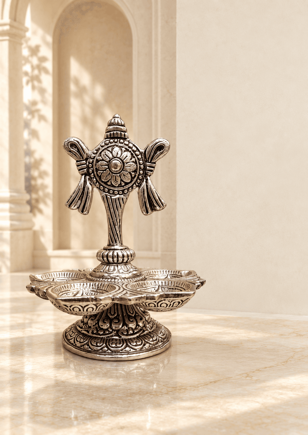 Devotional Diya Stand — photo 2