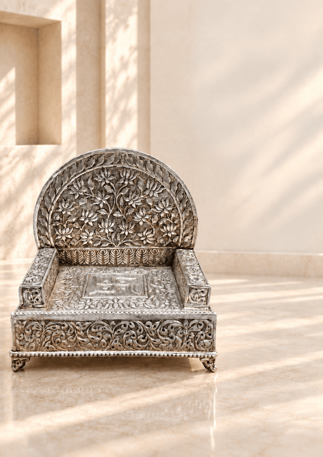 Round Back Singhasan — photo 2