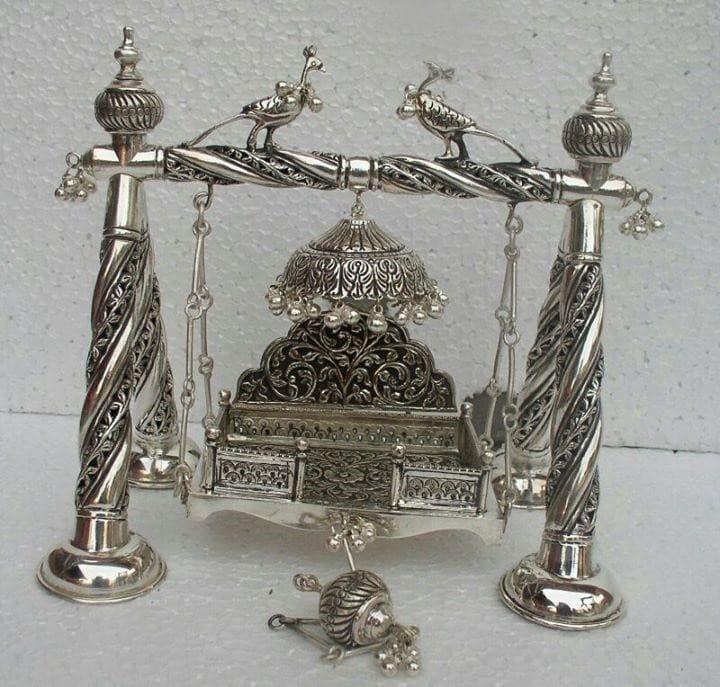 Antique Peacock Jhula — photo 2