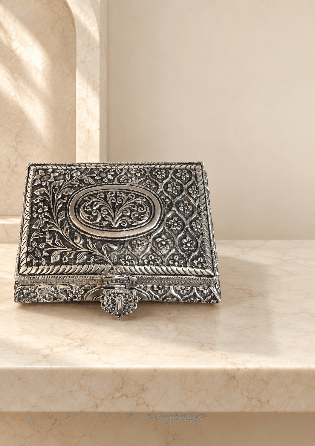 Square Carved Box — photo 3