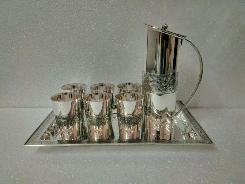 Jug & Cups on Tray