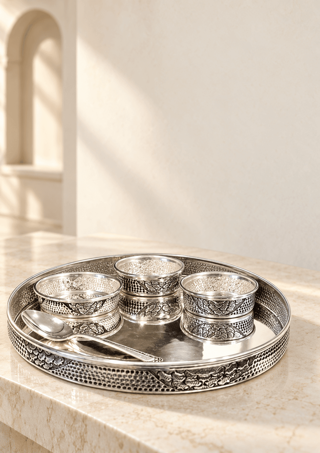 Silver Thali Set — photo 2