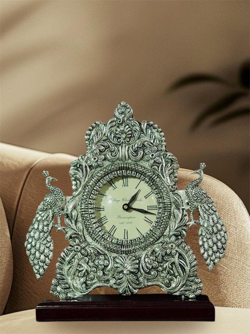 Peacock Table Clock — photo 2